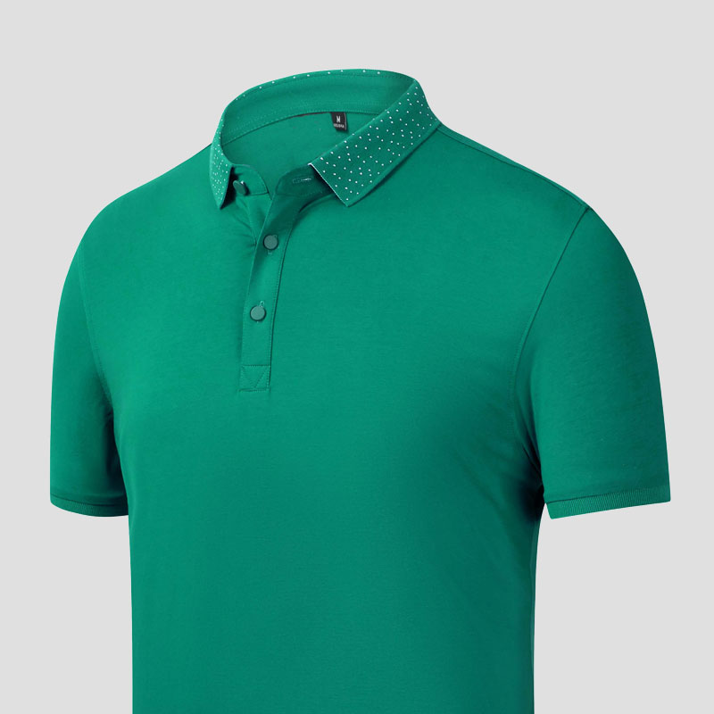 P125款 POLO衫 95%欧根棉 5%氨纶